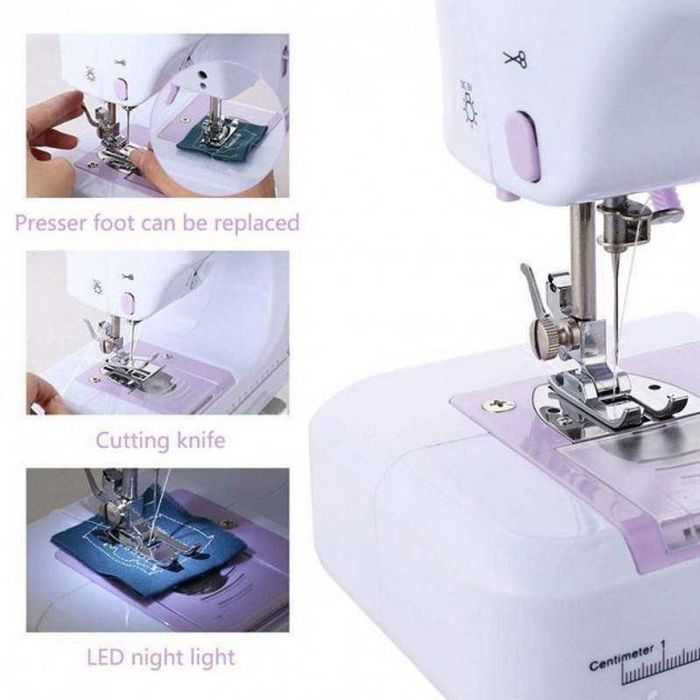 Швейная машинка Sewing Machine 505 на 12в1 педаль оверлок для шиття