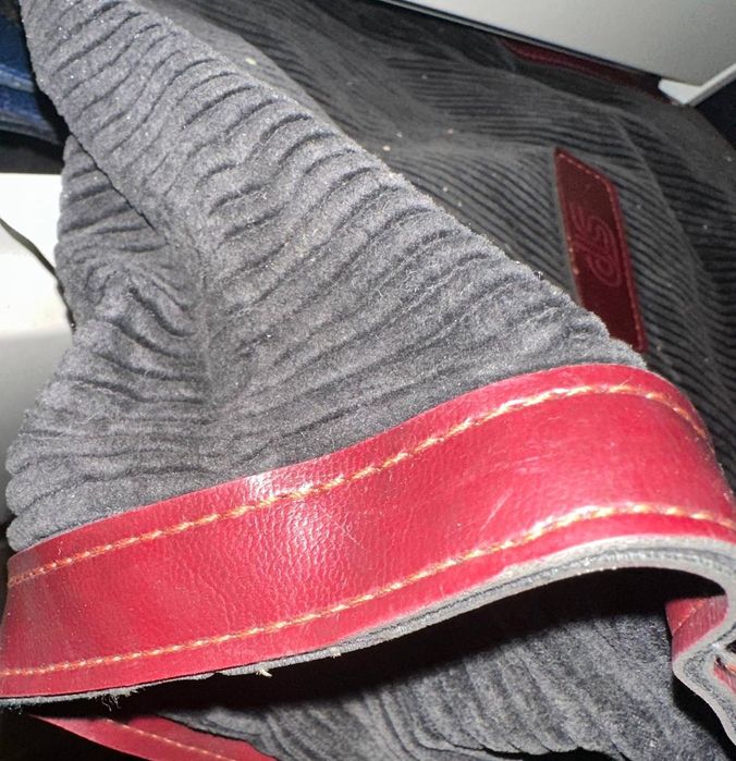 Чоловічий портфель діловий вельветовий