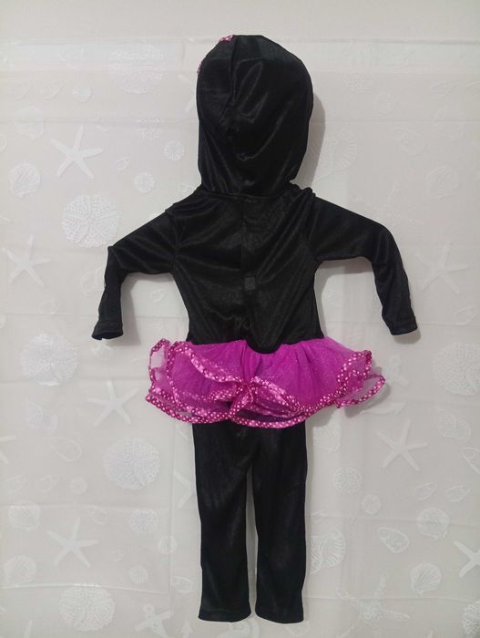 Kościotrupka strój karnawałowy 80/92