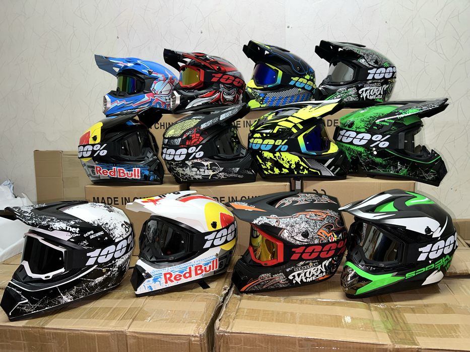 Мотошлем кроссовый эндуро