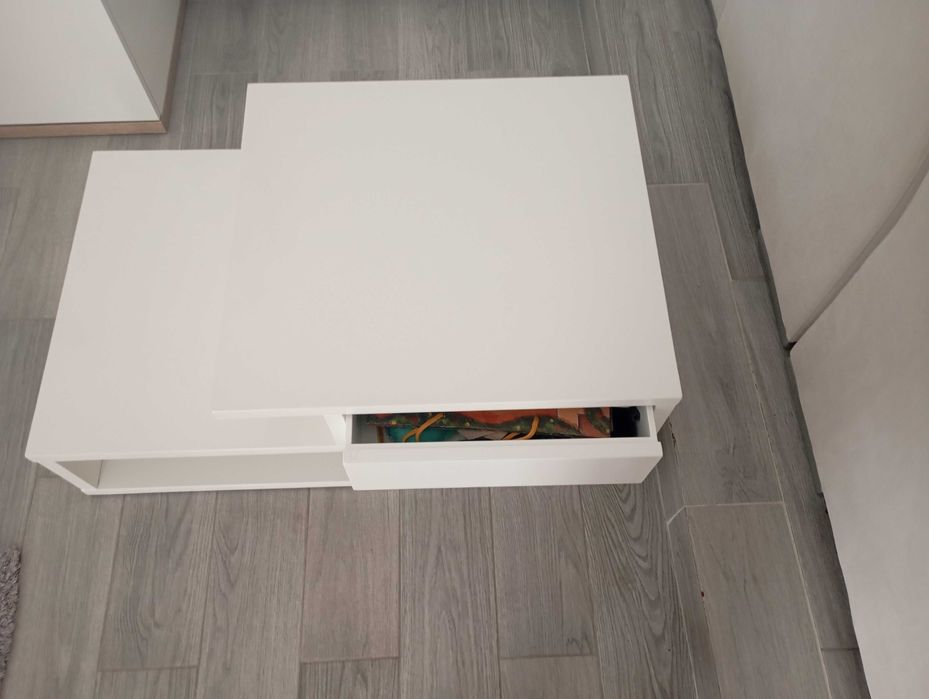 Mesa de centro lacada brilhante