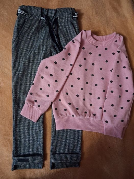 Теплий костюм для дівчинки, р.104-110