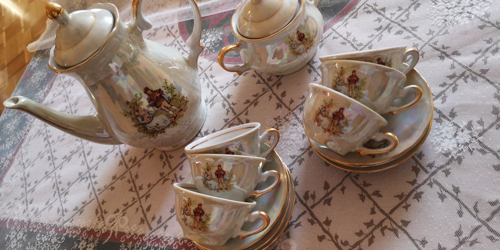 Фарфоровый кофейный сервиз Мадонна Jugoporcelan