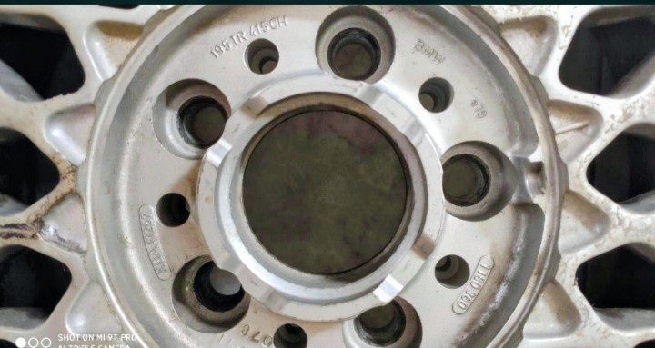 Jantes BMW BBS + ou - 17" Com Aba Larga 5x120 ET19