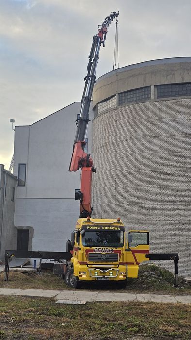 Usługi dźwigowe HDS transport