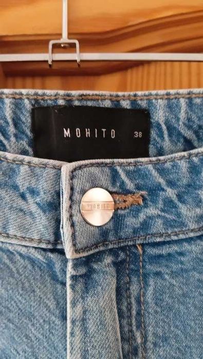 Jeansy chino mohito roz.38