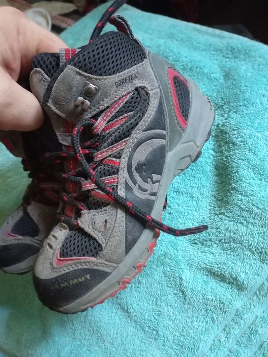 Ботинки детские осень -зима Mammut Сникерсы Gore-Tex  р28 17.5см Швейц