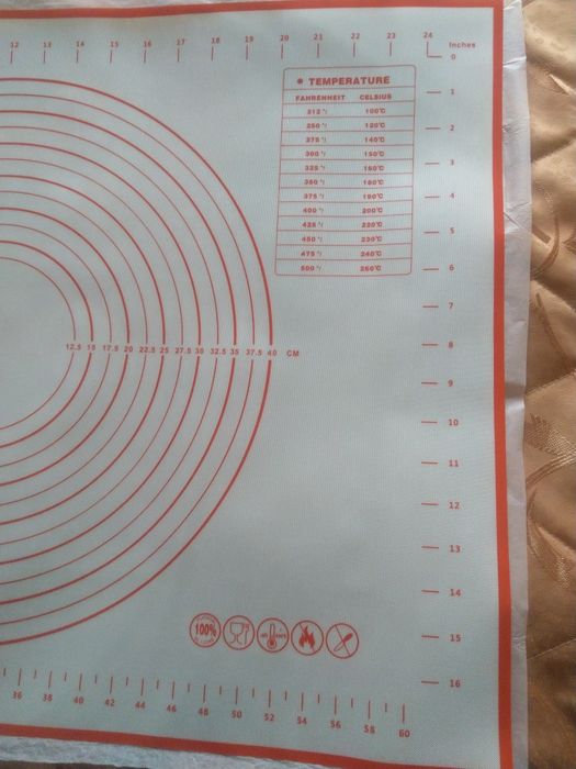 Коврик силиконовый 40х60  50х70