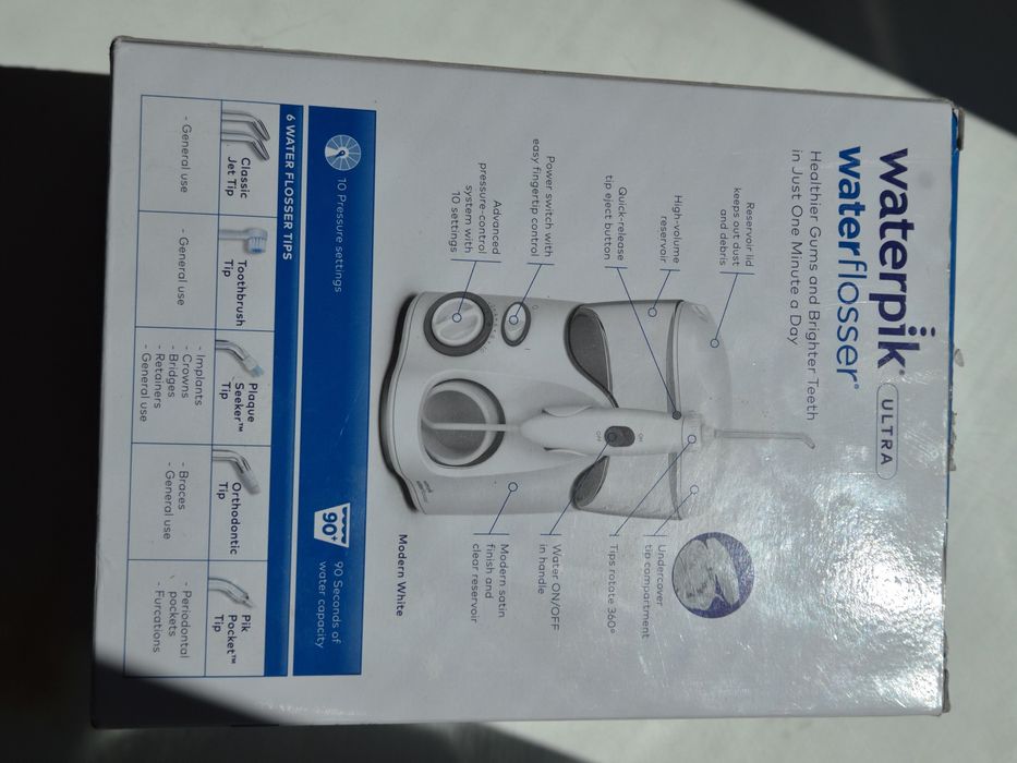 Іригатор Waterpik Ultra (Модель WP-100W) – Професійний догляд за зубами, є торг