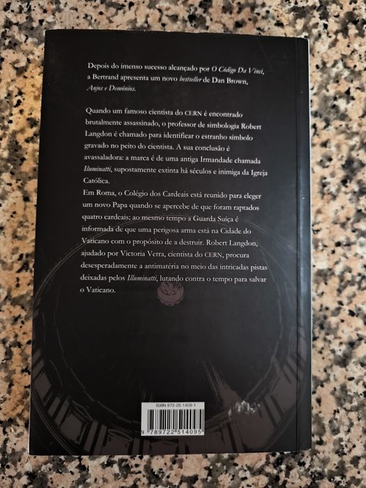 Livro Anjos e Demónios