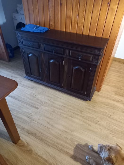 Movel em madeira  (sapateira) 1,25×0,33×0,87