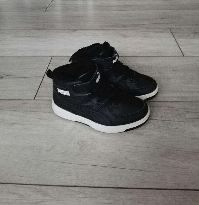 Puma ocieplane oryginalne buty sportowe adidasy na rzepy rozm 31