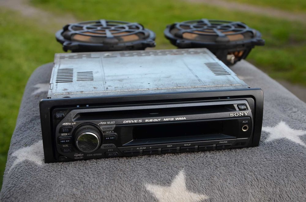 Radio Samochodowe Sony z Głośnikami!!