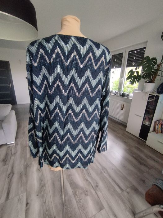 R.XXL Masai damska bluzka plus size we wzory