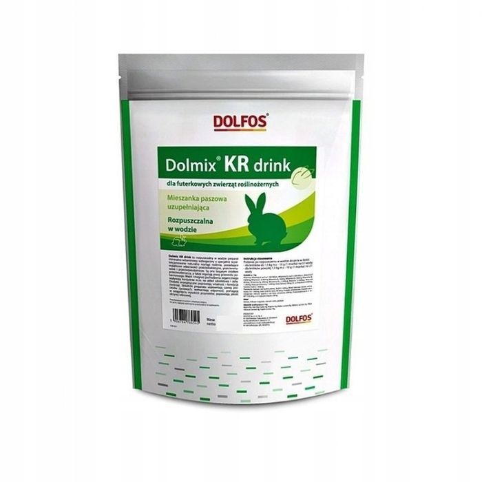 dolmix kr drink witaminy do wody dla królików królik 1kg 1000g
