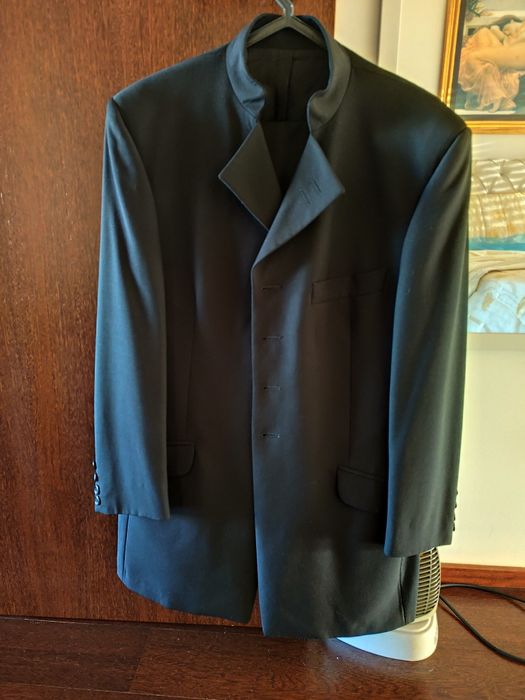 Fato/Smoking preto de casamento Guido Valentino USADO UMA VEZ