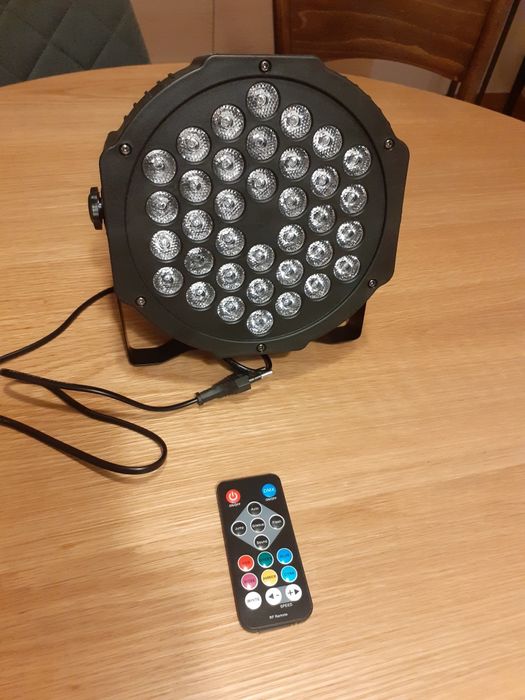 Światło disco Kolorofon ledpar 36led 2szt. Kpl