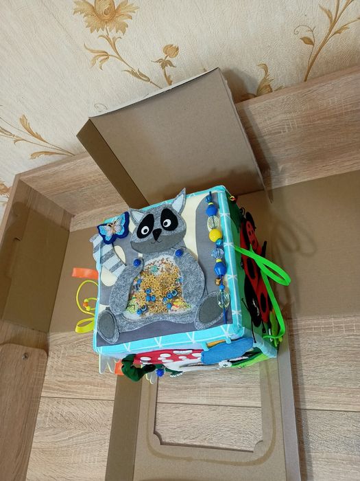 М'який розвиваючий ігровий куб