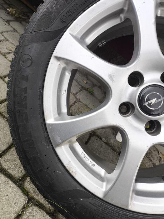 Komplet 4 kół zima  na Alu