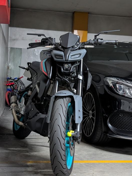 Yamaha MT-125 como nova