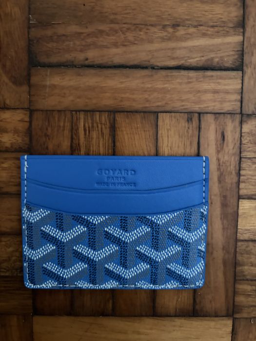 Carteira goyard azul