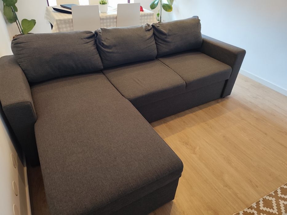 Sofá Com Chaise Longue