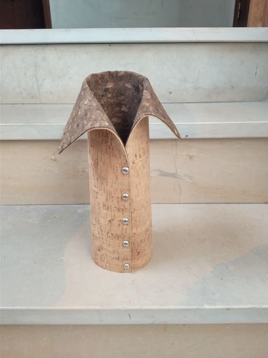 Manga em cortiça para garrafa de vinho