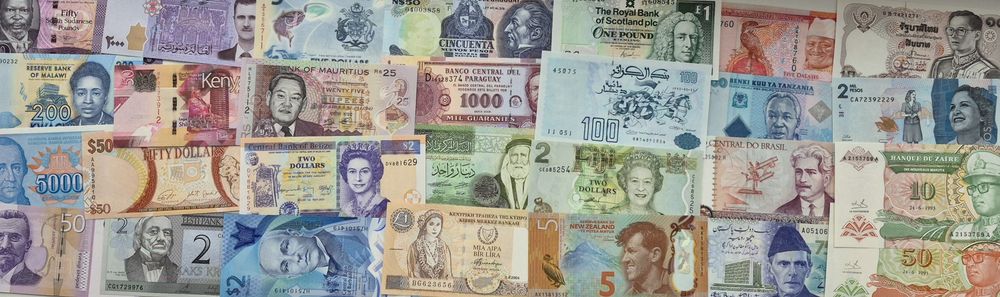 Колекція оригінальних банкнот світу 100 банкнот - 100 країн UNC