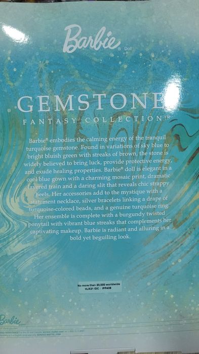 Колекційна Барбі Симона Бірюзова Barbie Signature Barbie Fantasy Colle