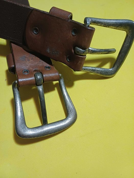 Cinto Jeans em Pele Genuína