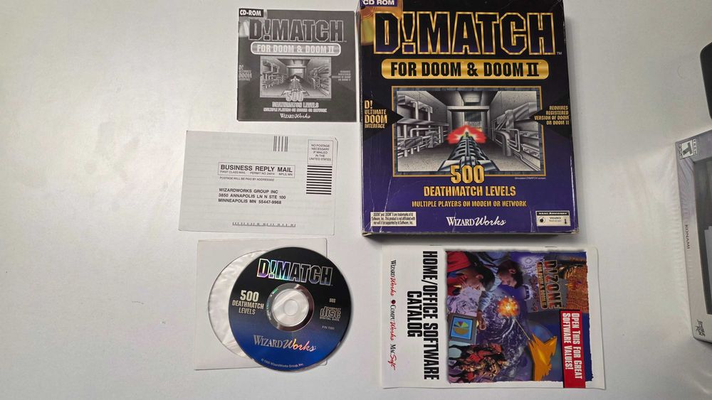 PC Deathmatch for Doom 1 & 2 premierowe wydanie big box