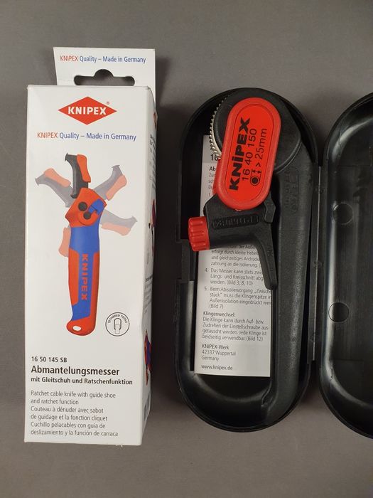 Знімачі ізоляції Jokari, KNIPEX, Stanley.