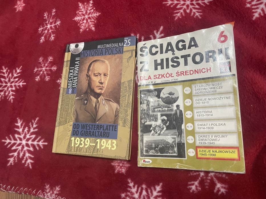 Historia Polski nauka szkoła średnia zestaw książki
