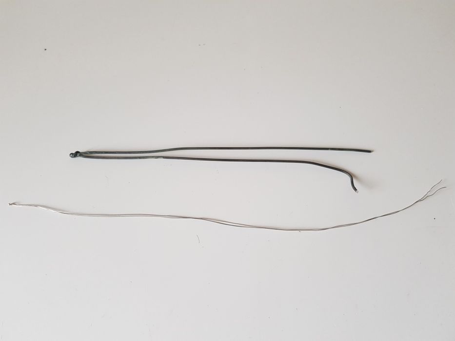 Termopar/cana pirometrica tipo R para 1400° e cana para 1200°