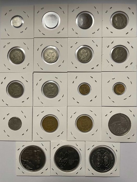 Lote 19x moedas Escudo Portugal [Envio grátis]