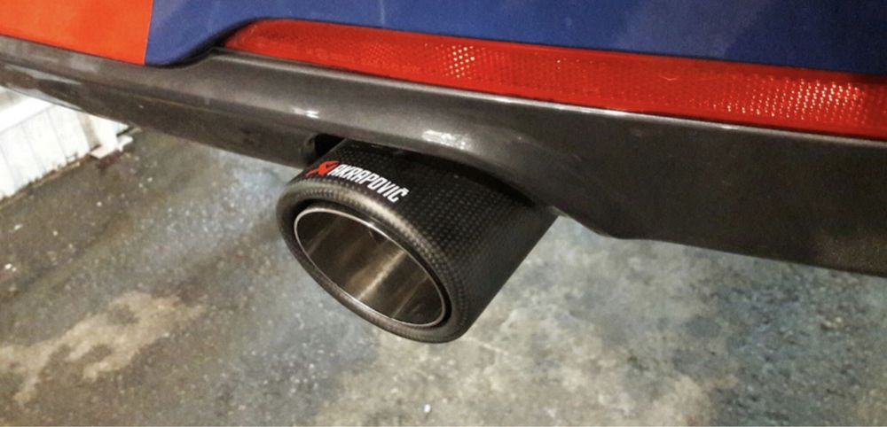Насадка Akrapovic акрапович выхлоп карбон выхлопная труба  63/114