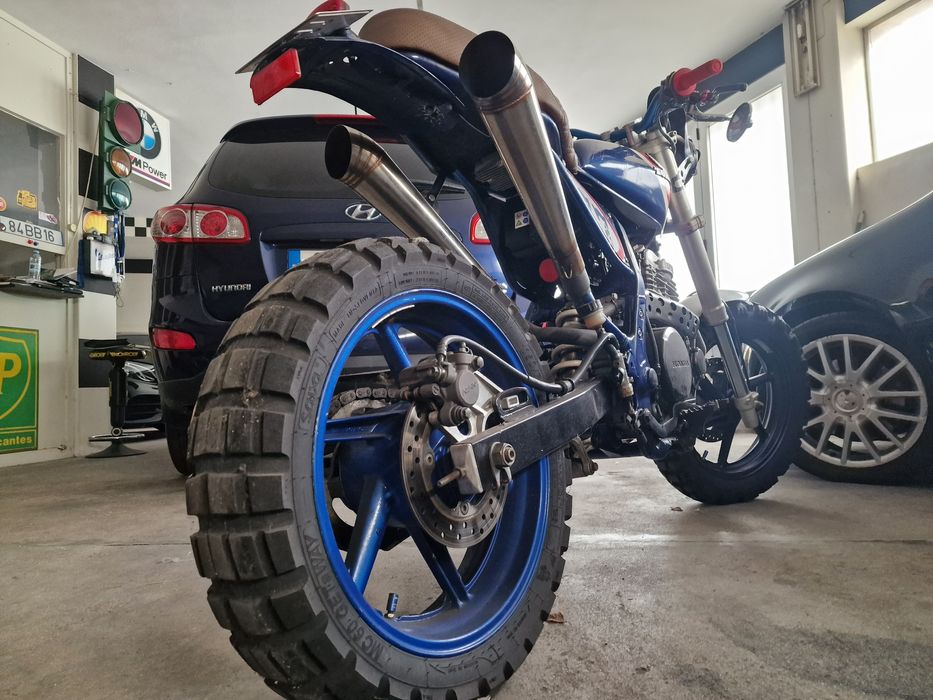 Honda Dominator 660cc Scrambler Única