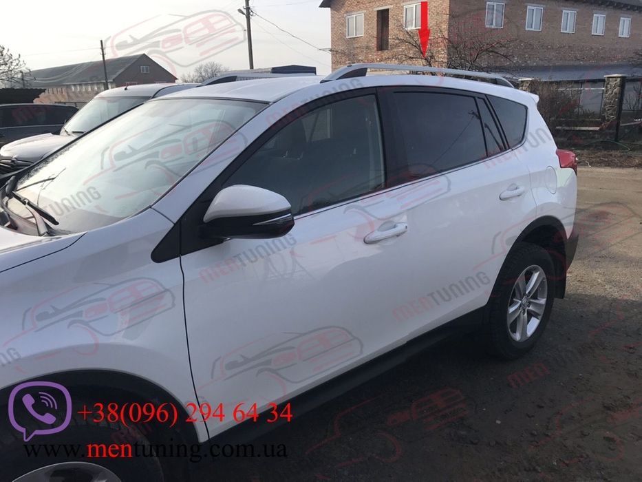 Рейлинги Toyota RAV-4 2013- Багажник Кенгурятник Подножки тюнинг обвес