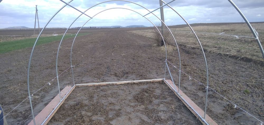 Теплиця садова 18м2 3х6м парник для городу дому дачі з вікнами