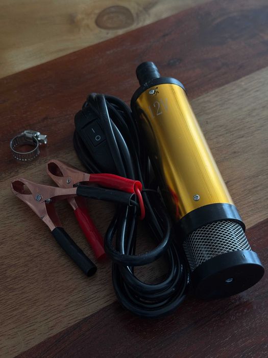 Praktyczna PRZENOŚNA Pompa GŁĘBINOWA 12V Zasilanie Akumulatorowe