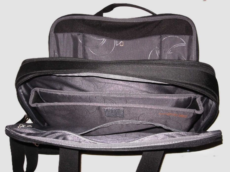 Duża aktówka, torba na laptopa laptopa SAMSONITE 1910, dużo kieszeni
