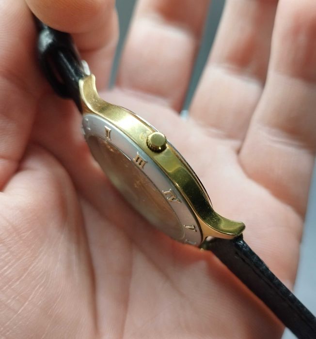 Zegarek męski Walking Liberty Half  Dolar limitowana edycja złocony