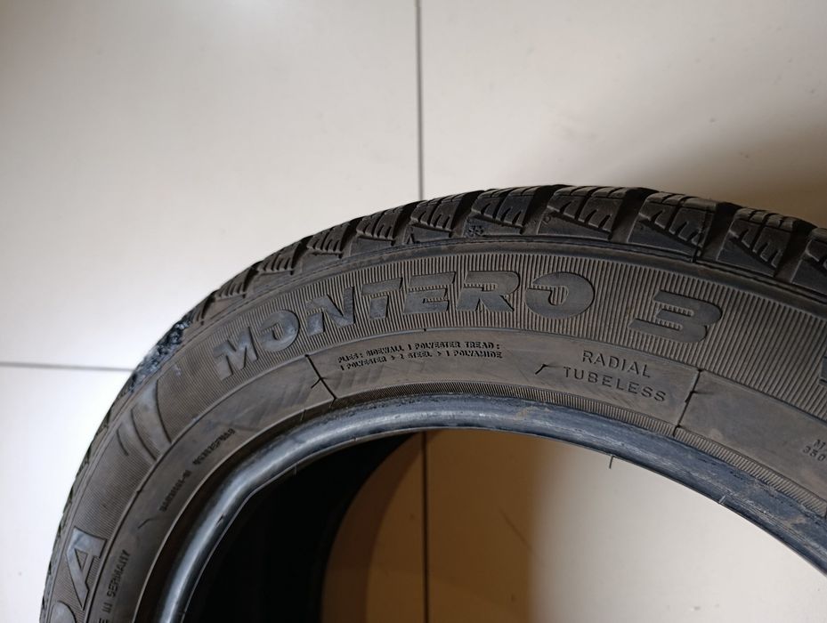 Комплект шин б/у 205/55R16 91T Fulda Montero 3