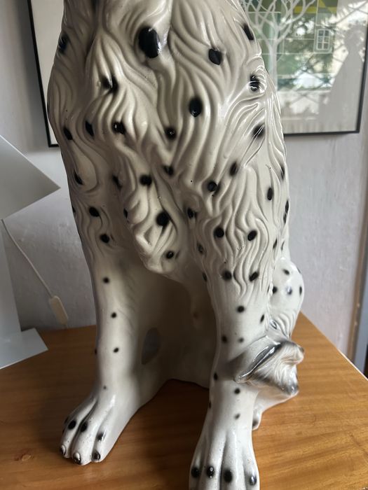 Grande cão em ceramica 70 cm