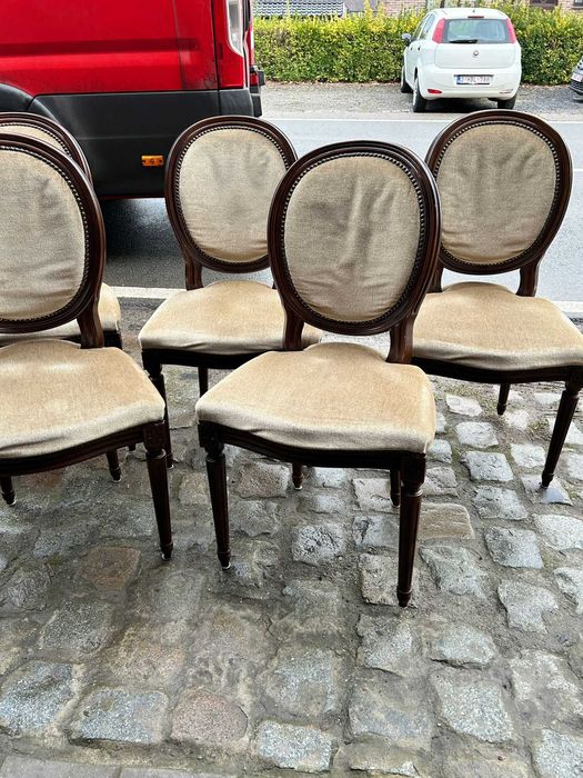 Piękne 6 krzeseł Medaliony!!! TANIO, !!!43