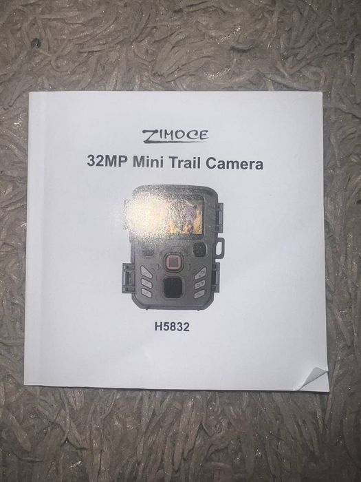 Міні відеокамера Zimoce для спостереження диких звірів 4K 32mpx