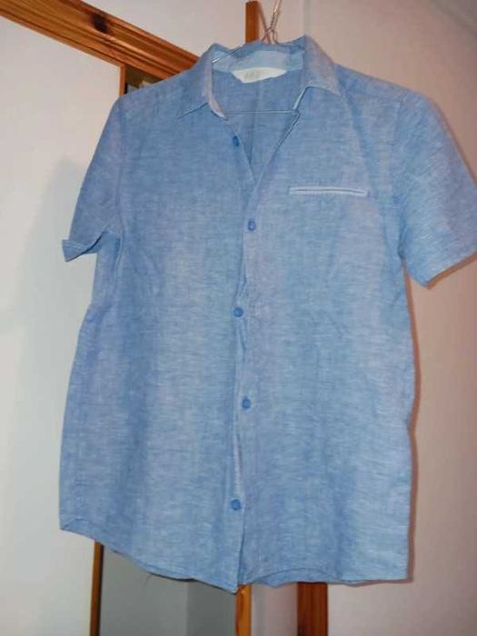 Camisa Linho 12A H&M