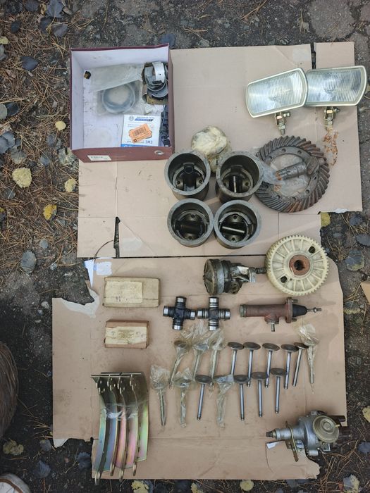 Клапана та вкладиші газ уаз 402