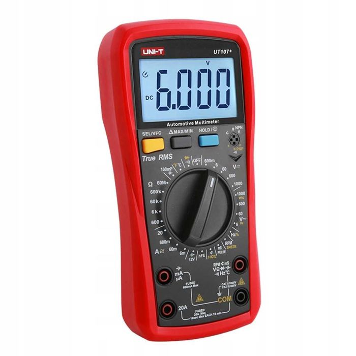 Цифровий автомобільний мультиметр UNI-T UT107+