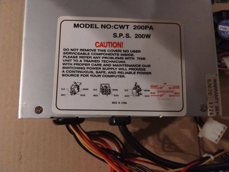 Cyrix MII 300GP + Płyta Główna PC Partner MB520NH Socket 7 + Inne